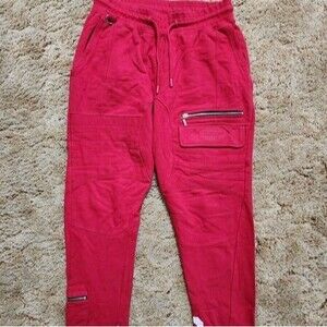 Dreamland Red Essential Sweatpants Size: Medium